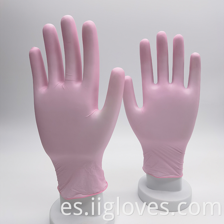 Guante de guantes libres de látex Desechables de Nitrilo XS Uso Uso Médico Desechable Guantes de nitrilo de látex